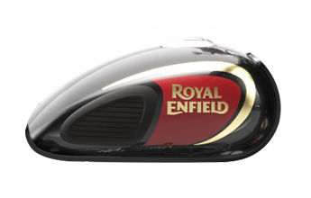 Royal Enfield Classic 350 Halcyon Black Tank
