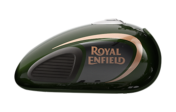 Royal Enfield Classic 350 Halcyon Green Tank
