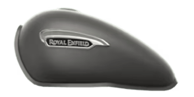 royal enfield Meteor 350 stellar black colour tank