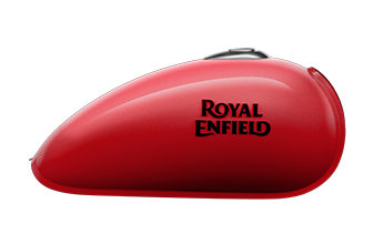 Royal Enfield Classic 350 redditch red Tank