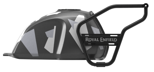 Royal Enfield Himalayan steel black Tank